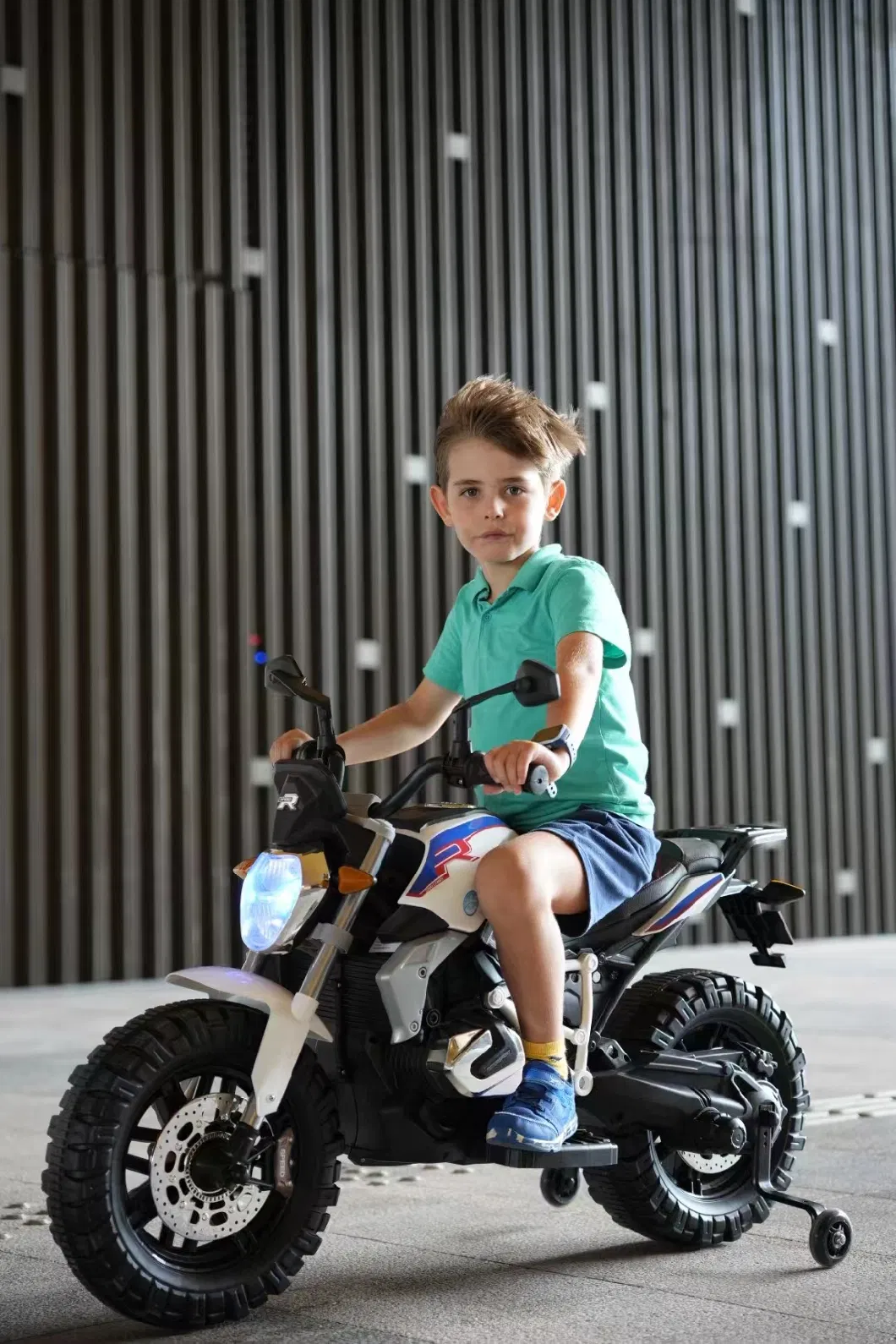Ride on Toy W/Wireless Control Working Kids Motorcycle Double Drive Car