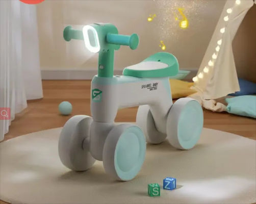Adjustable Handlebars Kids Ride On Cars Balance Bike For 2-4 Years Old