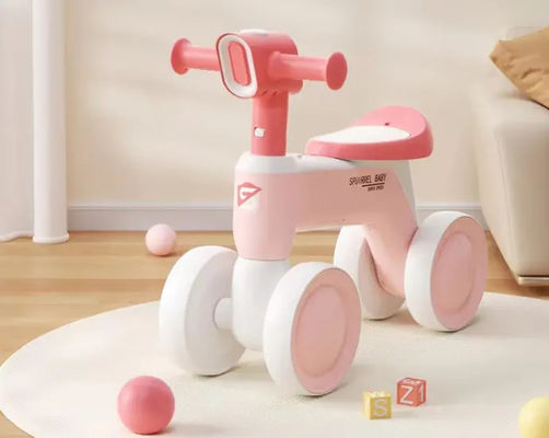 Adjustable Handlebars Kids Ride On Cars Balance Bike For 2-4 Years Old