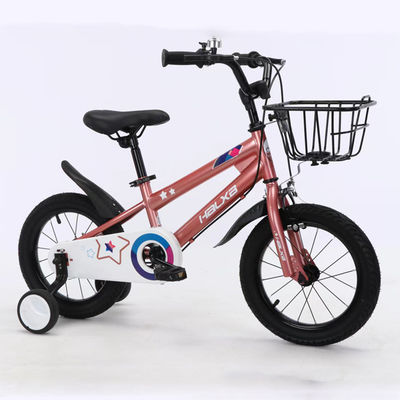 Simple Design Lightweight Kids Bike With Steel Basket Adjustable Seats