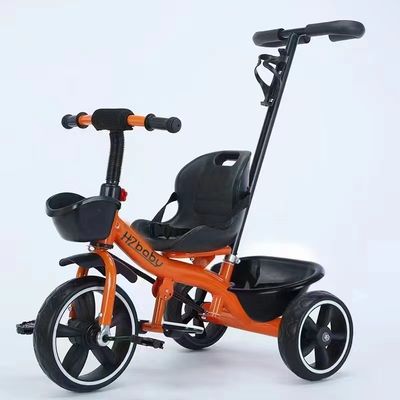 Adjustable Handlebar Kids Tricycle Bike Baby Ride On Toy For 2-5 Years Old