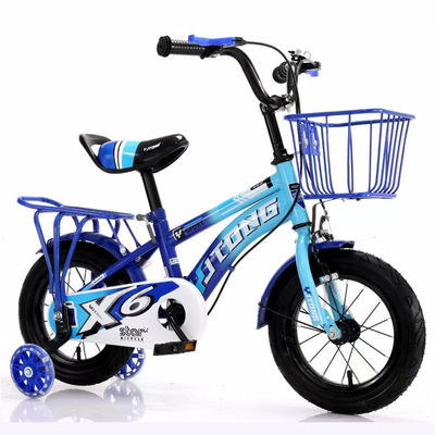 Non Foldable Leather Seat Lightweight Kids Bike For Girl High Durability