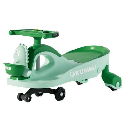 Stylish Toddler Purple Ride On Swing Cars 6 Wheels Cycle With Flash Wheel